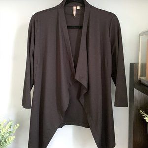 Thyme Maternity Open Cardigan (Black) S